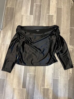 Express off shoulder dressy top